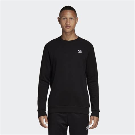 adidas Originals – Essential – Weißes Sweatshirt mit 